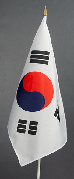 South Korea Hand Waver Flag