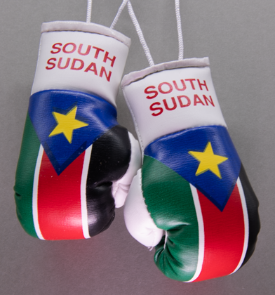 South Sudan Mini Boxing Gloves