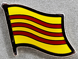 South Vietnam Flag Pin
