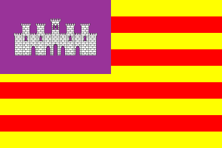 Balearic-Islands Flag - Spain