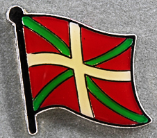 Basque Flag Pin Spain