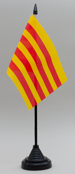 Catalonia Desk Flag - Spain