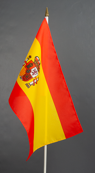 Spain Hand Waver Flag