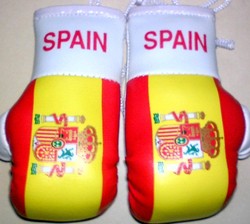 Spain Mini Boxing Gloves