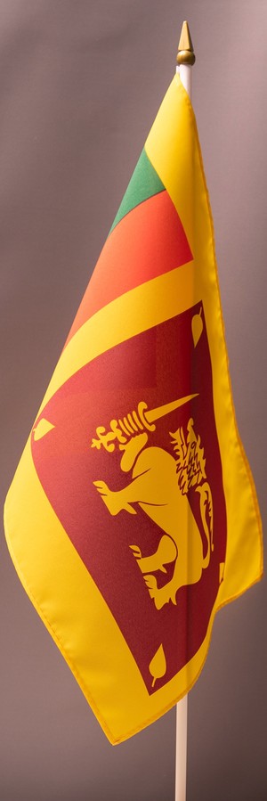 Sri Lanka Hand Waver Flag