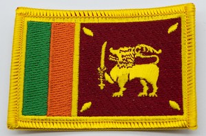 Sri Lanka Rectangular Patch