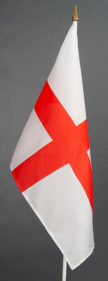 St.Georges Cross Hand Waver Flag