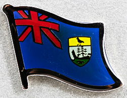 St Helena Lapel Pin