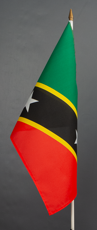 St.Kitts Nevis Hand Waver Flag