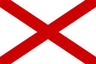 St. Patricks Saltire Flag