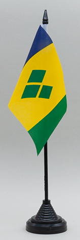 St. Vincent The Grenadines Desk Flag