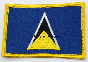 St. Lucia Rectangular Patch