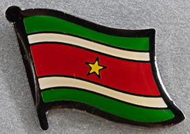 Suriname Lapel Pin