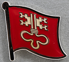 Nidwalden Flag Pin Switzerland