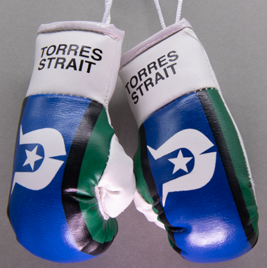 Torres Strait Island Mini Boxing Gloves