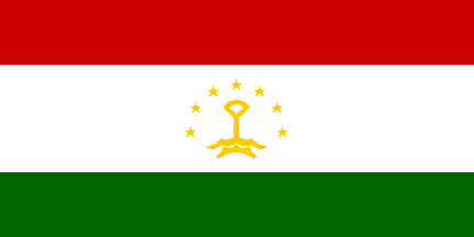 Tajikistan Flag