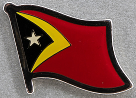 Timor Leste Flag Pin