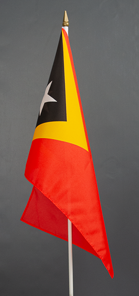 Timor Leste Hand Waver Flag