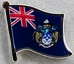 Tristan Da Cunha Lapel Pin