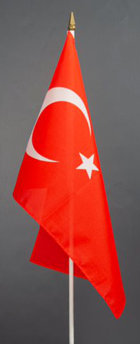 Turkiye Hand Waver Flag
