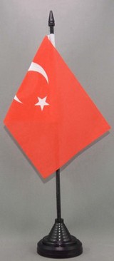 Turkiye Desk Flag