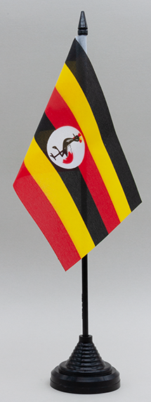 Uganda Desk Flag