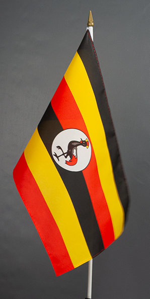 Uganda Hand Waver Flag