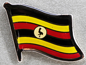 Uganda Lapel Pin