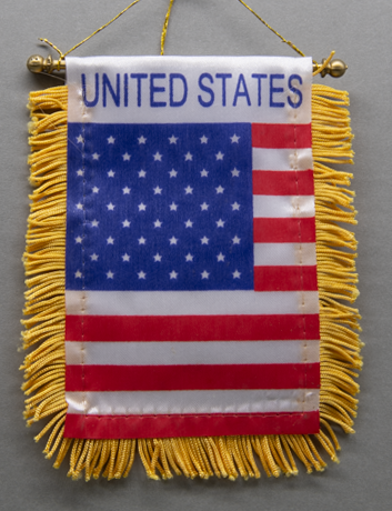 USA Mini Car Flag