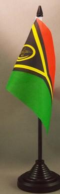 Vanuatu Desk Flag