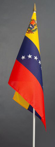 Venezuela 7-star Emblem Hand Waver Flag