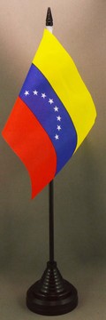 Venezuela 8 star Desk Flag