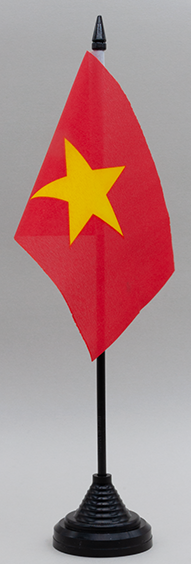 Vietnam Desk Flag