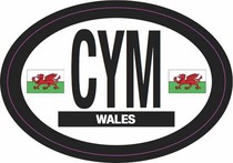 Wales Flag Decal