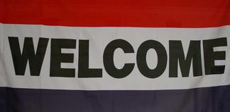 Welcome Flag