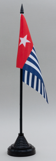 West Papua Desk Flag