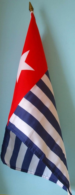 West Papua Hand Waver Flag