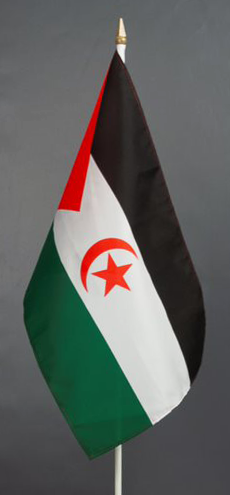 Western Sahara Hand Waver Flag