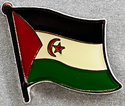 Western Sahara Flag Pin AFN