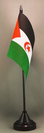 Western Sahara Desk Flag