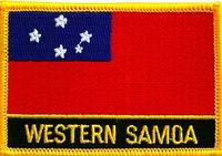 Western Samoa Rectangular Patch