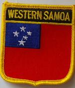 Western Samoa Shield Patch