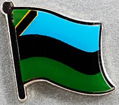 Zanzibar Flag Pin